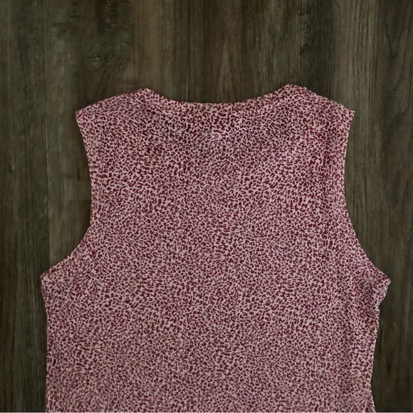 Athleta Breezy Tank Camisole Pink Cheetah - Picture 6 of 9